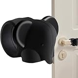 Türgriff-Wandschutz – Wand-Türstopper, Griffabdeckung, Anti-Kollision, wiederverwendbarer Schutzschild, Glückskatze Elefant, Kissen, leiser Schalldämpfer, Schutzhülle, niedliches