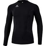 Erima Unisex Athletic Longsleeve 2.0 FunktionsUnterwäsche, Schwarz, S EU