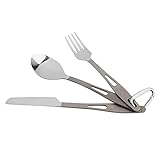 TOAKS Cutlery Set - 3teiliges Titanbesteck
