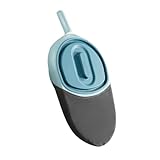 BELLIFFY Lidded Kunststoff Bettpfanne für Ältere Patienten Ergonomisch Geformt Leicht Langlebig Glatte Kanten Einfach zu Reinigen für Pflege Zuhause und Krankenhaus Kompakte Komfortable