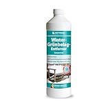 HOTREGA Grünbelagentferner Winter 1:10 Super-Konzentrat 1 L | Selbstwirkend & ergiebig für Stein, Holz & Kunststoff | Wirkt auch bei Kälte