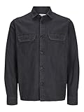 JACK & JONES Male Jeanshemd Komfort Fit Jeanshemd