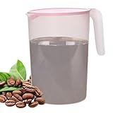 Saftkaraffe - 2 Liter Wasserkaraffe | Temperaturbeständige Glaskaraffe, Langlebige Heiß- und Kaltwasserkaraffe, Infused Water Karaffe für Tee, Saft