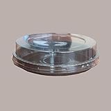 Lucgel Optima Dm180H22 mm runde Backform aus Papier, antihaftbeschichtet, mit transparentem Deckel, 10 Stück