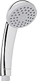 Cornat Handbrause 'Amarela' - 67 mm Kopfdurchmesser - verchromt - 1 Strahlart - Anti-Kalk & Wasserspareinsatz / Brausekopf für Dusche & Badewanne / ECO-Duschbrause / TECB3472