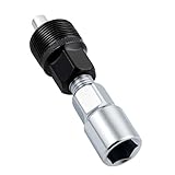 Kurbelabzieher Fahrrad mit 16 mm Schlüssel Universal Tretlager Werkzeug Abzieher tretkurbelabzieher Set Für Standard, Square Type, kompatibel mit Octalink, ISIS Systemen, Kurbelabzieher für MTB