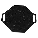 Milisten Tragbare Grillschale Camping Grillpfanne Barbecue Grillkorb Grillen Grillpfanne Für Camping Grillplatte Bbq Zubehör Backblech Barbecue Grillschale Schwarz Edelstahl