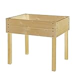 Hochbeet für Kinder 50x45x45cm aus Holz 303930108-HE