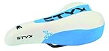STYX Juniorsattel blau/weiß