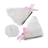 STOBAZA 3 Stück Motorradhelm Dekor Katzenohren und Teilig Plüsch Helm Styling Offroad Elektrofahrrad Helm Zubehör Schnell Befestigung