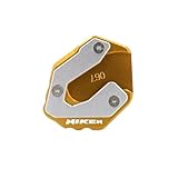 Motorradständer Pad Stützplatte Motorrad Ständer Fuß Seite Stehen Verlängerung Pad Unterstützung Platte Vergrößern Fit Für NIKEN 2018-2020 NIKEN GT 2019-2023