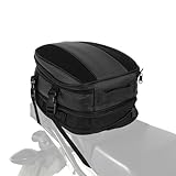 AnXin - Motorrad Satteltasche Satteltasche Wasserdicht PU Leder Multifunktion 8L