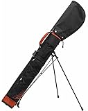 Longridge Ultra Light 5' Golf Stand Bag, Schwarz/Rot