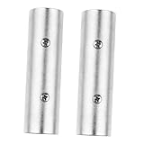 NOLITOY 2 STÜCK Xlr Stecker Stecker Adapter Aluminiumlegierung mit Kupferkern für Stabile Signalübertragung Langlebig Geeignet für Mikrofonmixer Bühnenaudio Aufnahmestudio und