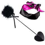 Erotik Bondage Collection Feder Tickler Massage Federstab Federkitzler Augenmaske Handschellen Band Augenbinde