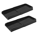 Regenrinnen-Fallrohrverlängerung, Regenrinnen-Spritzschutzvorrichtung, Wetterfester PP-Regenrinnen-Fallrohr-Spritzblock, für den Außenbereich (Schwarz)