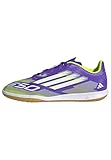 adidas Unisex Kinder F50 Club Indoor Football Boots Kids Fußballschuhe, Purple Rush/Cloud White/Lucid Lemon
