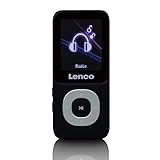 Lenco Xemio 659MIX MP3 Player - MP3/ MP4 Player - 1,8“ TFT LCD Bildschirm - E-Book Funktion - Sprachaufzeichnung - Video Funktion - Akku mit 300mAh - 4GB SD Karte (erweiterbar) - grau