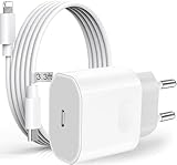 SER FLYMON 25W Ladegerät and 3.3 FT Ladekabel Kabel für iPhone 14 Pro Max/14/14 Plus/13/12/11/8/SE/XR/Pad,USB C Schnellladekabel Netzteil Stecker Power Adapter Schnellladegerät Ladestecker Netzstecker