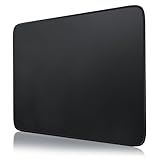 TITANWOLF - Speed Gaming Mauspad Titanwolf Schwarz 280 x 200mm - Mousepad Office - Tischunterlage Large Size - verbessert Präzision und Geschwindigkeit - strapazierfähig - wasserabweisend