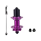 LIbgiubhy 28/32 / 36 Loch Fahrräder Vorderrad Hinterradnabe 135 mm Schnellspann Fahrrad Scheibenbremsnaben Fahrradzubehör Fahrrad Scheibenbremsen Hinterradnabe mit dauerhaftem Loch