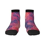 BeNtli Crew-Socken, Kompressionssocken, legere Sportsocken, 30 cm lang, Unisex, Space Cube Mix, siehe abbildung, One size