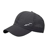 Generisch Baseball Cap Damen Kappe Leichte Sonnencap Sonnenhut Sommercap Kappe Verstellbar Einstellbare Atmungsaktives Atmungsaktiv Einheitsgröße Damen Pferdeschwanz