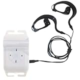 Fangxuee MP3 -Player wasserdichte MP3 IPX8 Music Player Schwimmen/Surf/Running/Sport Mini