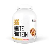 EGG White Protein 1800 g | Ei Eiweiß 72 Portionen Lactose free | Aspartame Free | MST® Nutrition Berlin (Salted Caramel)