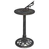 CFODOJ Home & Garden Sonnenuhr Bronze 35,5 x 82 cm Kunststoff