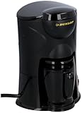 Dunlop - 1-Tassen-Kaffeemaschine 170W | Dauerfilter | ideale Reise-Kaffeemaschine | Anschluss an Zigarettenanzünder |für PKW, LKW, Wohnmobil | mit An- und Ausschalter (12V)