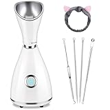 Face Steamer Facial Gesichtssauna Gesichtsdampfer Dampfgerät Nano Ionic Gesichts