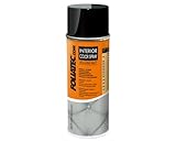 Foliatec Interior Color Spray Farbspray Schnelltrocknend Abriebfest für Kunststoffe Leder, Hellgrau Matt, 400 ml