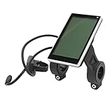 LCD Display Ebike 6 pin,Fahrradcomputer,Display Für Swagtron Eb7 Elektrofahrrad-Display Elektrisches Fahrrad M5 Lcd Display Wasserdichtes Anschlussfeld Elektrischer Roller Displaypanel-Bildschirm