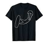 Damen Kitesurf Kiten Kitesurfen Kitesurfing T-Shirt