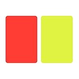 Fußball-Schiedsrichter-Karte, Schiedsrichterkarten, Sport Fußball-Schiedsrichter Rote und Gelbe Karten, Fußball-Warn- und Auswurfkarten…