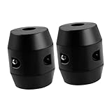 HAMPPLIES 2 Stück Schwarze Schlauchgewichte für Küchenarmatur Robustes Ziehgewicht zur Reparatur und Stabilisierung Langlebig und Präzise Gefertigt Einfache Montage für Spülbeckenarmaturen