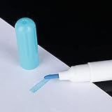 VELATEMOR Tragbarer Punktmarker, wasserlösbar, für Quilting, Stickerei, Nähen, 4 blaue Markierstifte, 100 % hochwertig, für Nähbegeisterte