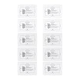 DUZEPA 10 Stück Aktenvernichter-Ölpapier-Schmierblätter zur Pflege von Aktenvernichtern, Aktenvernichter-Wartungsölblätter, Zubehör