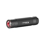 Ledlenser T² Taktische Taschenlampe – 240 Lumen, 180 m Leuchtweite, bis zu 30 Stunden Leuchtdauer, IPX6 Spritzwasserschutz, robustes Aluminiumgehäuse, rutschfeste Diamantstruktur, inkl.3 AAA-Batterien