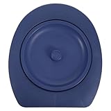 SEWOART Tragbarer Toilettensitz mit Deckel aus Komfortable Polsterung Passform Leicht zu Reinigen und Installieren für Camping Outdoor Notfälle und Reisen