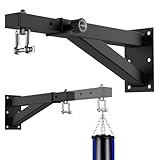 IMAYCC Profi Boxsack Halterung, Adjustable Boxsack Wandhalterung, Punch Bag Holder Punching Bag Mount Stand for Home or Gym, for Punch Bag, Muay Thai Bag, etc