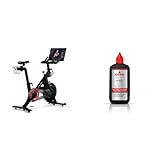 Peloton Bike | Indoor-Heimtrainer mit hochauflösendem 22-Zoll-HD-Touchscreen & NIGRIN BIKE-CARE Feinöl | 100 ml Flasche | Feinmechaniköl | Für Hobby und Werkstatt | Harz- und säurefrei |, grau