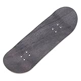 PartyKindom Finger Skateboard Mini Skateboard Lagigem Northeast Ahornholz rutschfeste Oberfläche Blanko DIY Fingerboard für Langlebig für Trick Performance Tragbar für Spiele und Partys