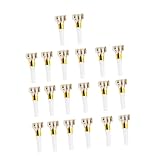 Toddmomy 20Stücke Partytröten Cheerleader Pfeifen für Geburtstagsfeiern Kreative Mitgebsel mit Streifen Requisiten für Lebendige Partystimmung