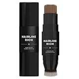 Haarstift Abdeckung | Temporäre Wurzel Farbe | Doppelseitiger Haaransatz-Stift | Schweißfester Haarstift für Männer Frauen Erwachsene Schnell Anwendung Haarfarbe