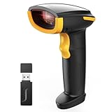 Inateck Barcode Scanner Bluetooth,1D Handheld Barcode Scanner,1 Ladung in 3 Monaten,Kabelloser Handscanner, Unterstützen Selbst Entwickelte App und SDK, BCST-21