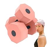 Aqua Gewichte - Eva Schaumstoff Aqua Hanteln Set | Ergonomische Hanteln | Kurzhanteln Ideal Für Wassergymnastik, Reha Training & Muskelaufbau Im Pool