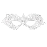 Generisch Venezianische Maske Unisex Herren Damen Retro Elegante Masken Karneval Party Dekorationen für Abendkleid und Tanz Sexy Spitze Augenmaske für Festlich Fasching