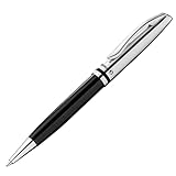 Pelikan Jazz Classic K35 Kugelschreiber Schwarz, Metallkuli, nachfüllbar, mit Clip, elegantes Schreibgerät